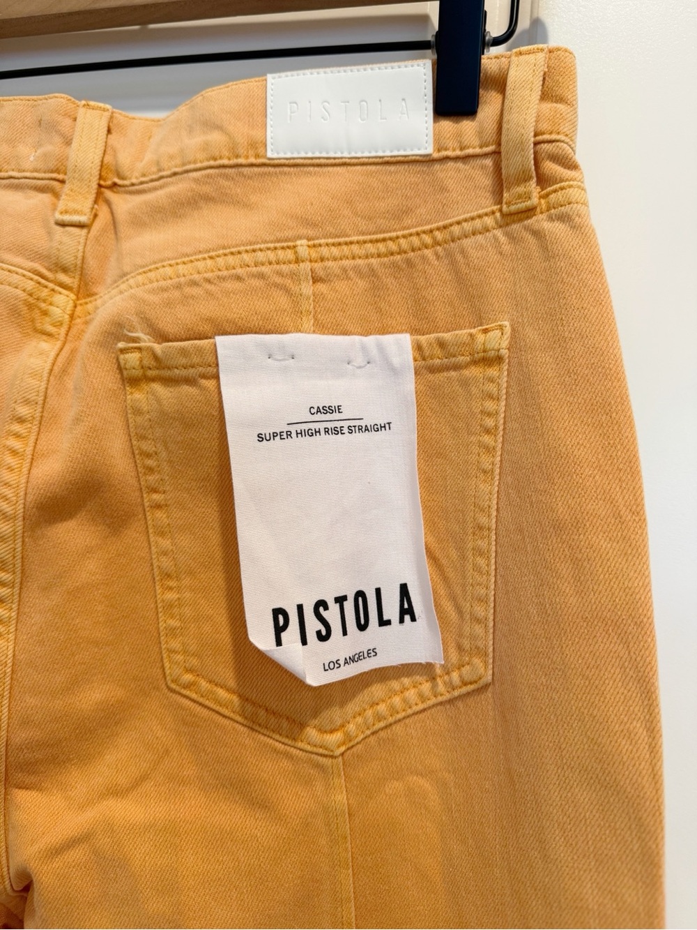 PISTOLA Cassie Super High Rise Straight Jeans Nectar NWT size 29 - Picture 6 of 11